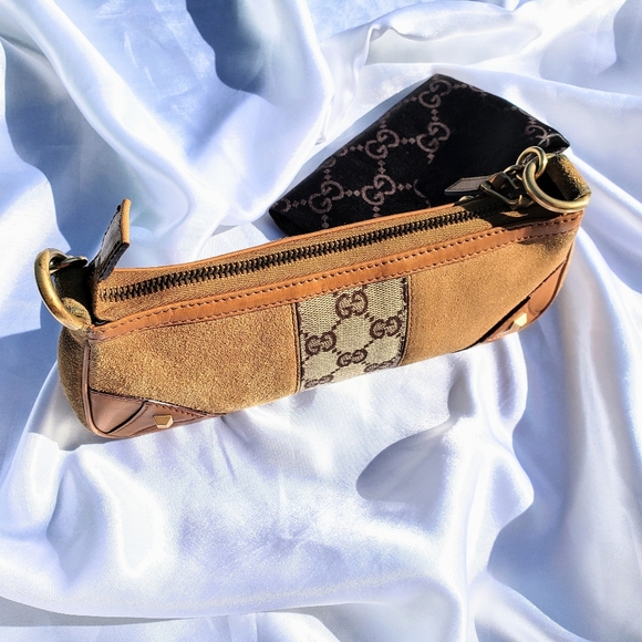 🍂SOLD GUCCI SUEDE CHAIN POCHETTE🍂 - Picture 4 of 9